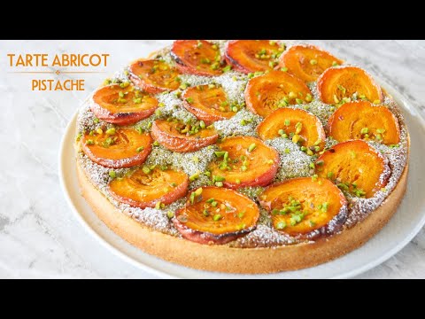Ma TARTE ABRICOT PISTACHE - Une Recette facile et gourmande avec des abricots