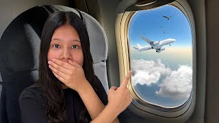 VIAJANDO EN AVIÓN POR PRIMERA VEZ!!😱✈️ VLOG| Regina MH