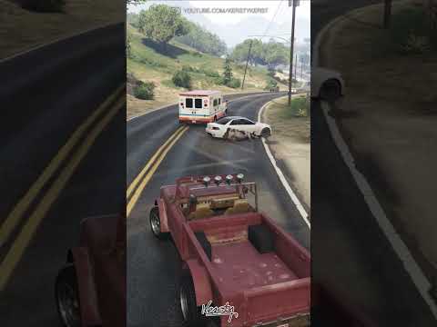 ¿DONDE VAN LAS AMBULANCIAS EN GTA 5? #shorts