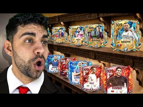 كسبت 10 لعيبة اوفر 109 بسبب جلتش البكجات 😂 فيفا شالت البكج 💔 !!