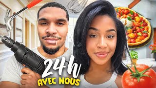 24H AVEC NOUS : encore des travaux + on fait une tarte à la tomate + rien de ouf en vrai