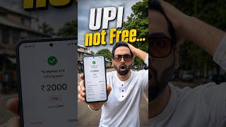 UPI Will Charge You 🤯 New Govt Rule #shorts