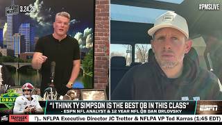 Pat has to DEFEND Fernando Mendoza vs. Dan-O's love of Ty Simpson 👀 | The Pat McAfee Show