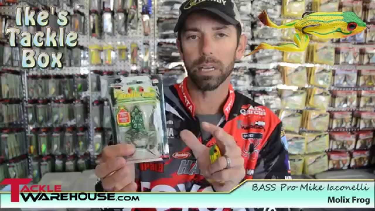 Ike's Tackle Box : Molix Frog Bass Fishing Video