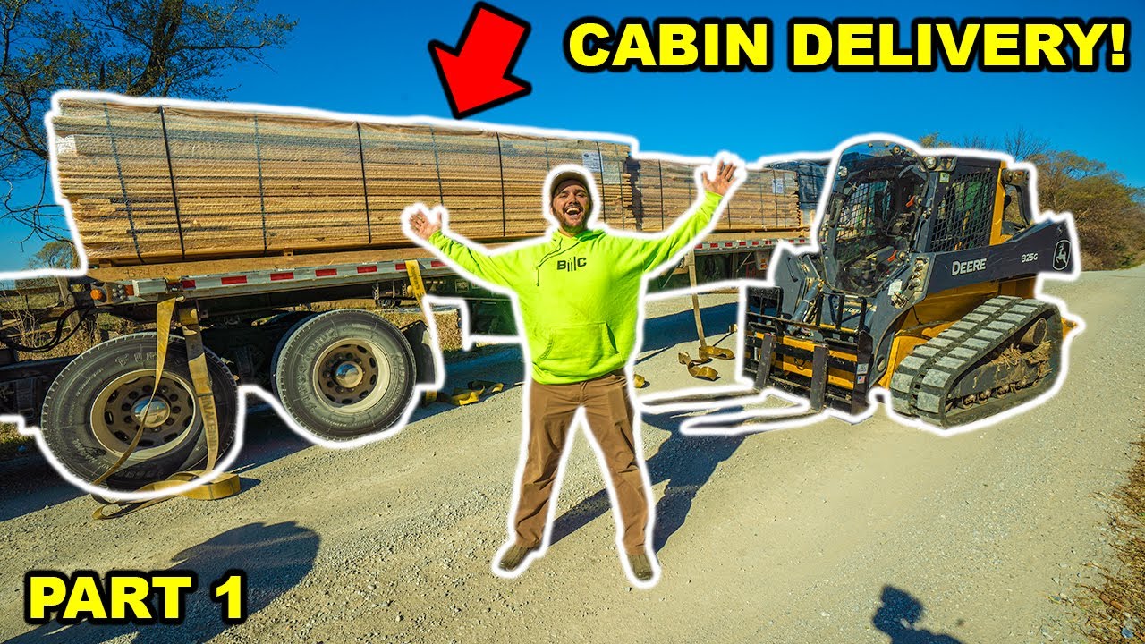 Building an OFF-GRID CABIN in My BACKYARD! (Part 1)