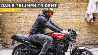 Dan's Triumph Trident 900 - Staff Bikes