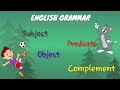 Subject, Predicate, and Object Concepts