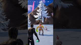 Fortnite cheaters hiding inside the mountain!!