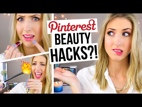 5 Pinterest Beauty Hacks TESTED!