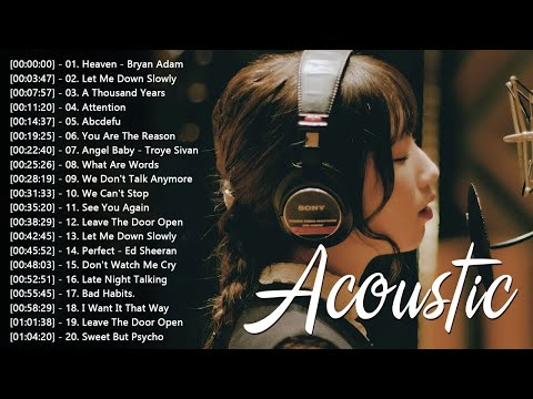 Top Acoustic Songs 2024 Playlist - Best Popular Songs Acoustic Cover - New English Songs Cover