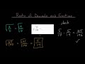 Understanding Square Roots of Decimals and Fractions