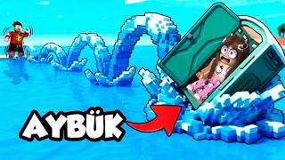 Aybüke'yi Denizde Taş Gibi Sektirdim 😂 ROBLOX