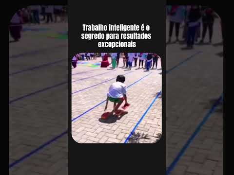Trabalho inteligente é o segredo para resultados excepcionais