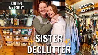 SPRING CLEAN | my professional organizer sister declutters my life!