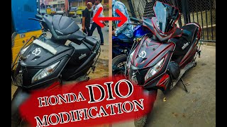 Honda Dio Modified Into Angry Shark Player