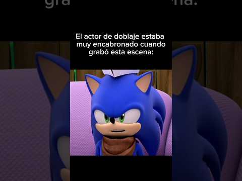 El actor de doblaje estabas muy encabronado cuando grabó esta escena: #fyp #parati #sonicboom