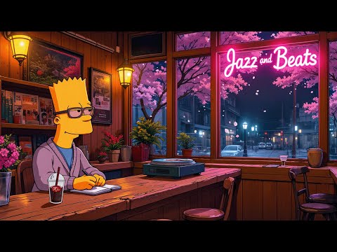 Night Coffee with Lo-Fi Jazz Beats 🌙 Smooth Sounds for Focus & Chill