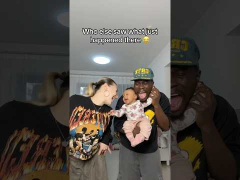 This was so hilarious 😂 #dance #baby #newborn #viralvideo