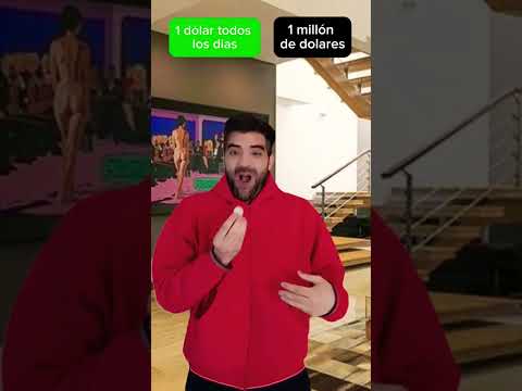 1 dólar todos los días o un millón de dólares #youtubeshorts #humor #chistoso #comedia