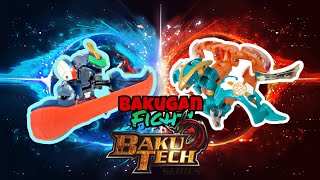 Bakugan Fight! |18| BakuTech. Трёхголовый Демон