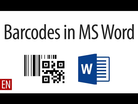 Barcode Add-In for Microsoft Word