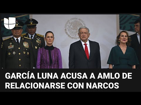 Claudia Sheinbaum reacciona a acusación de García Luna que vincula a AMLO con narcos: “Es falso”