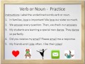 Identifying Action and Linking Verbs