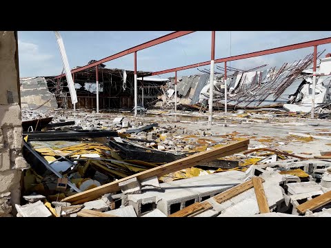 HURRICANE Ida Aftermath in Golden Meadow, LA - 8/30/2021