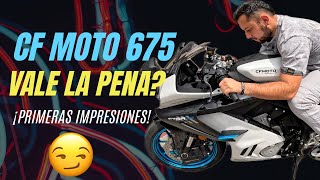 CF MOTO 675😈 -  PRIMERAS IMPRESIONES😱 - VALE LA PENA LA CHINA🤔 - KIKE VELASQUEZ