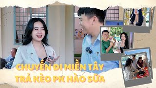 LÊ KIM LOAN VỀ QUÊ "HÀO SỮA" ĐỂ TRẢ KÈO PK CỰC CĂNG TRÊN TIK TOK | VLOG CHUYẾN ĐI MIỀN TÂY