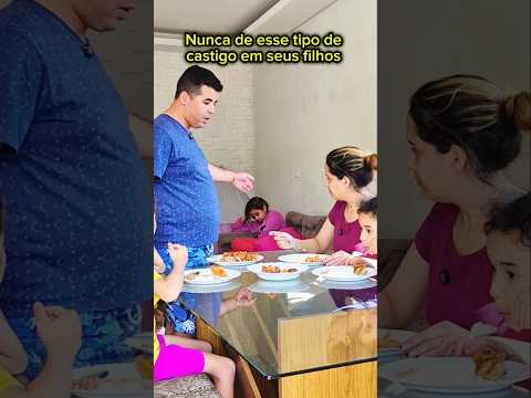 Nunca de esse tipo de castigo para seus filhos