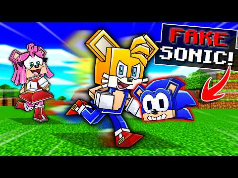 Sonic for a Day in Minecraft!!