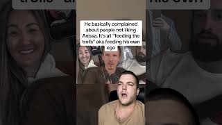 Idubz response summarized in 10 seconds #shorts #idubbbz #drama #reaction #commentary #youtuber