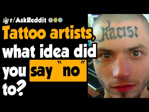 Tattoo artists share where they draw the line -...