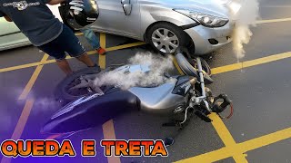 🥵15 MINUTOS DE QUEDAS DE MOTO🥵