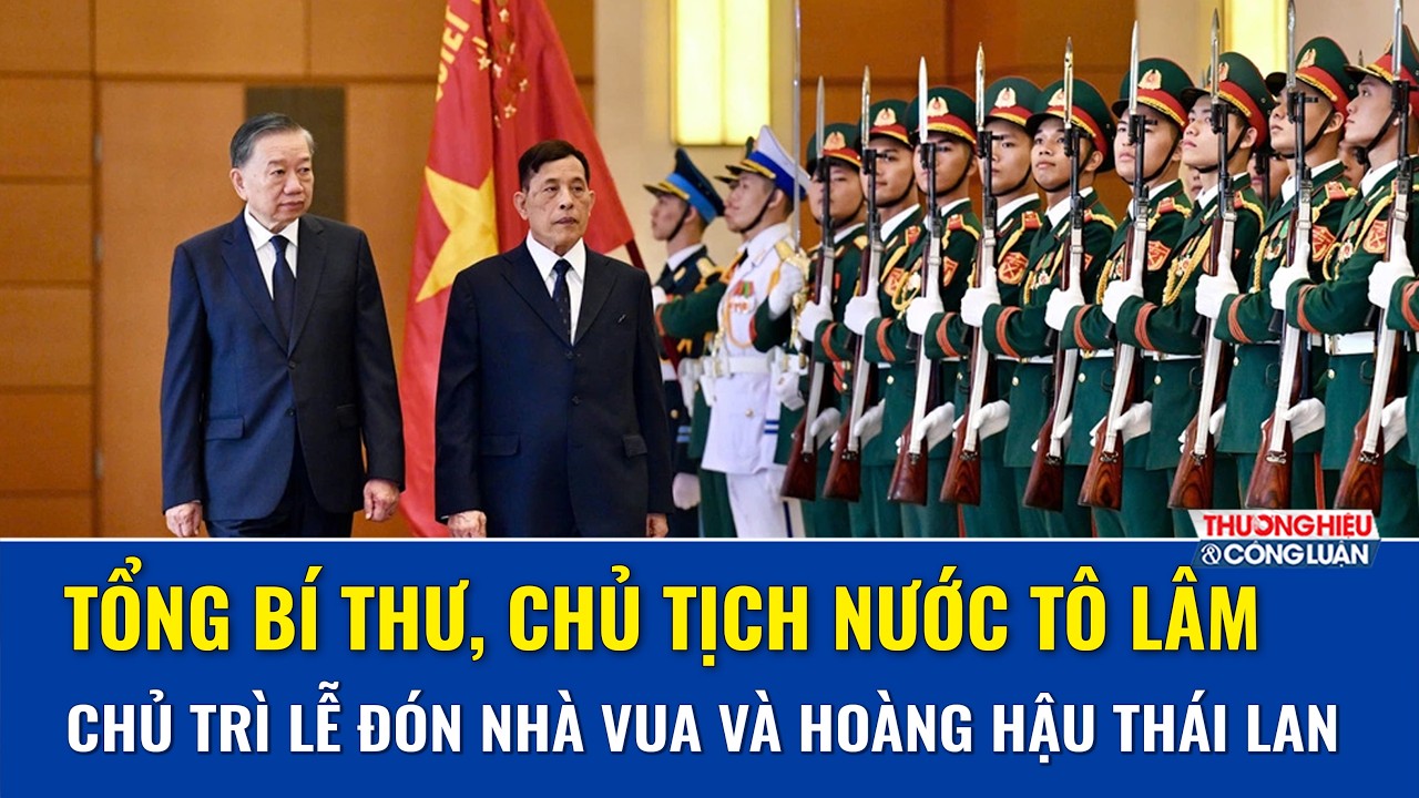 Toàn cảnh lễ đón Nhà vua Thái Lan, 21 loạt đại bác từ Hoàng Thành Thăng Long