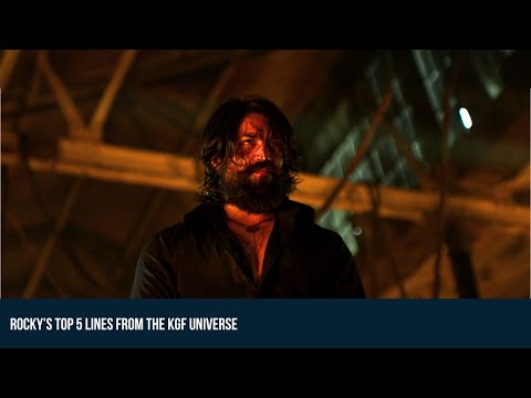 Rocky’s top 5 lines from the KGF universe | Yash | Prashanth Neel