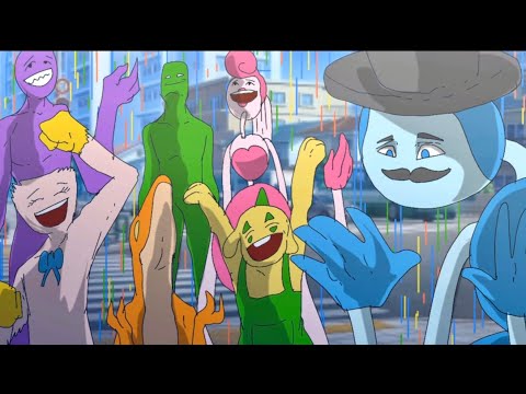 All Rainbow Friends (Story So Far #2: Giant Rainbow Huggy Wuggy Arc) x Poppy Playtime Animation