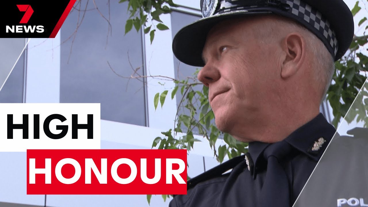 Police Commissioner Grant Stevens honoured by Australian of the Year nomination