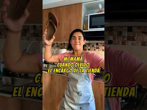 Mi mamá cuando olvido el encargo de la tienda 😱 #humor #shorts #viral #short #tiktok #videos