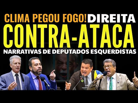 CLIMA PEGOU FOGO! Bancada conservadora CONTRA-ATACA COM TUDO as narrativas de deputados esquerdistas