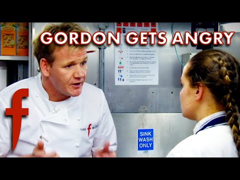 Gordon Gets Angry In The Kitchen | The F Word | Gordon Ramsay