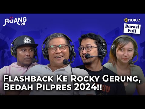 ROCKY GERUNG BILANG MENCARI PEMIMPIN IDEAL DI INDONESIA HANYA OMONG KOSONG - RUANG 28 ROCKY GERUNG