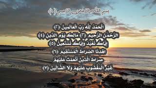 سورة الفاتحه مكرره 50 مره 🦋🌸 سماع وقراءة سورة الفاتحه لقضاء الحوائج والرزق  وشفاء الامراض وطرد العين