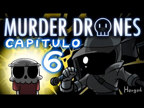 🤖MURDER DRONES 🤖 Capitulo 6 🔴 Ahora dinosaurios robots 🔴 Resumen y opinión 💀 Hergad