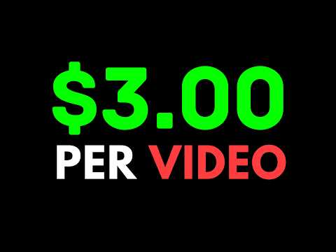 Get Paid $3.00 PER YOUTUBE VIDEO Watched - Make Money Online