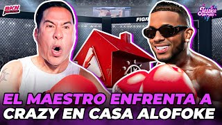 CRISTIAN CASA BLANCA RETA A CRAZY DESING EN RING DE BOX EN CASA ALOFOKE 