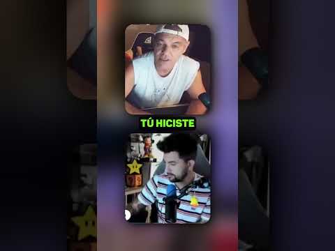 Frank Cuesta le da unas nalgadas a Delox.
