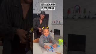 Happy Friday🥰 Get Ready with us for school… #shorts #morningroutine #grwm