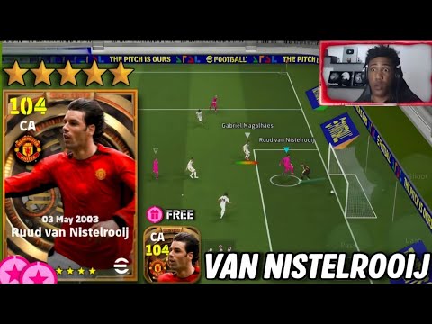 Van Nistelrooij BIG TIME Gratis FAZENDO so GOLAÇO eu POSSO PROVAR no eFootball 2025 Mobile